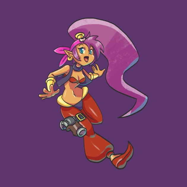 Pirate Shantae by RosealineBlack