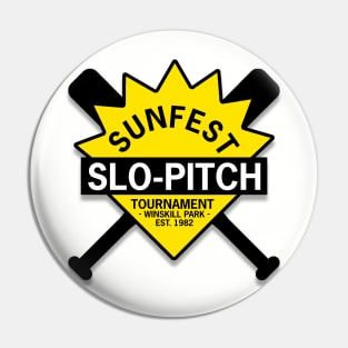 Sunfest Slo-Pitch Shirt Pin