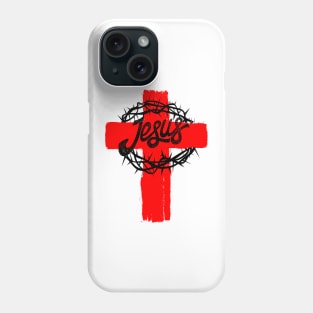 Jesus cross Phone Case