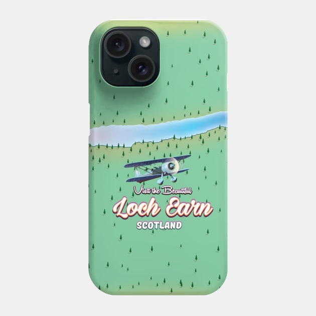 Loch Earn scotland loch Phone Case by nickemporium1