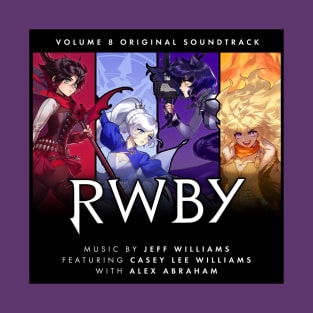 RWBY - Volume 8 OST Album Cover T-Shirt