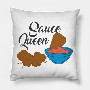 Sauce Queen Pillow