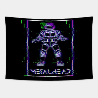 Metalhead Glitch Tapestry