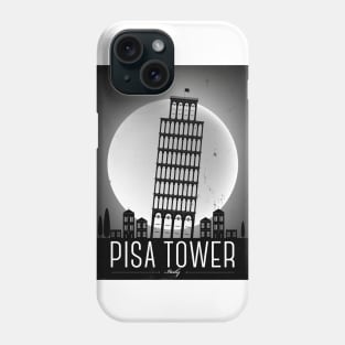 Pisa Poster Design Phone Case