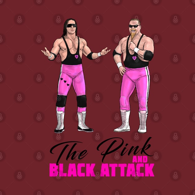 The Pink and Black Attack 1989 by PreservedDragons