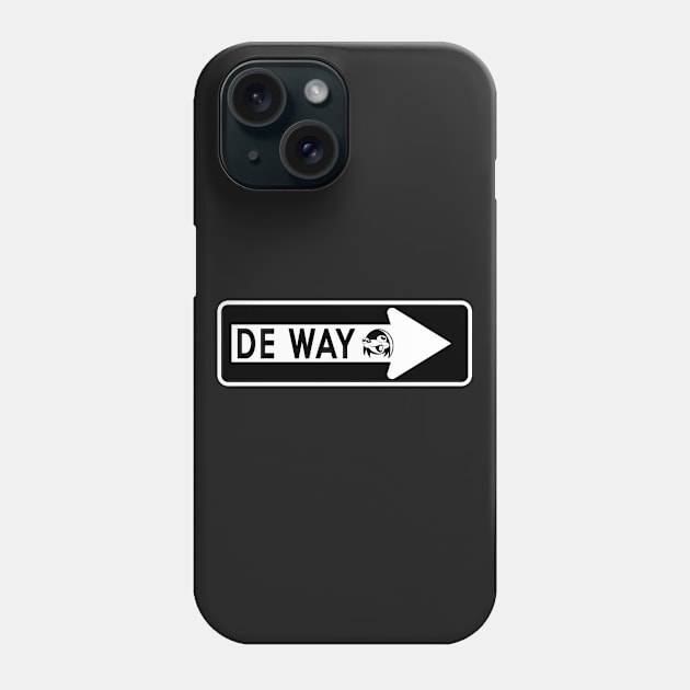 One Wae Street Phone Case by CCDesign