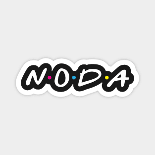 NoDa friends are the best friends Magnet