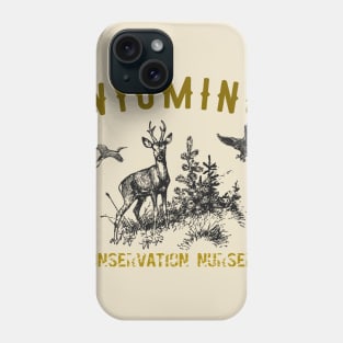 Wyoming Wild Life conservation nursery Phone Case