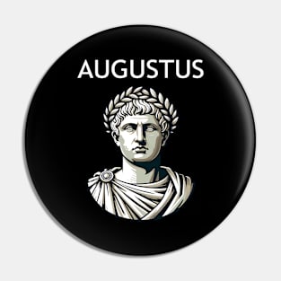 Augustus First Emperor of Rome Ancient Roman History Pin