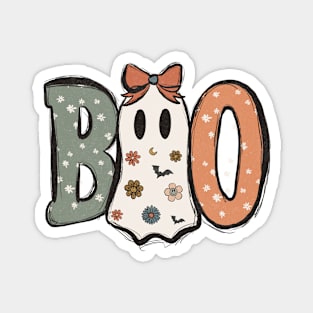 Boo Spooky Cute Ghost Magnet