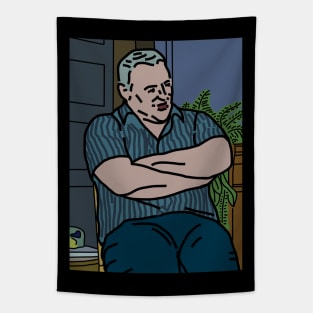 Irish Uncle Matt Meme in Color Tapestry