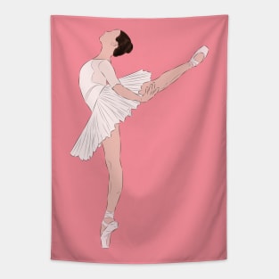 Arabesque - Ballerina Tapestry