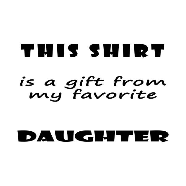 daddy gifts shirt by Alex James