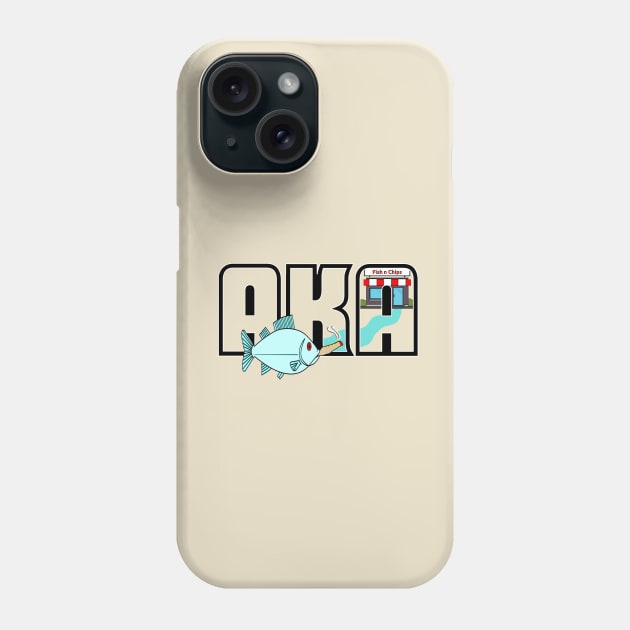 Fried Fish Phone Case by The Angry Possum
