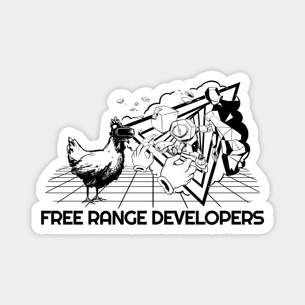 Free Range Developers Magnet by FreeRangeDevPDX