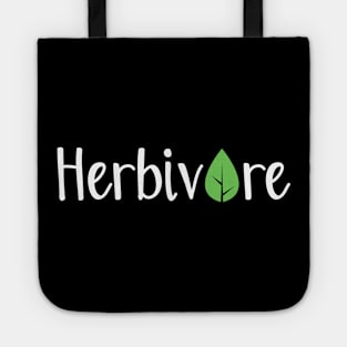 Herbivore typography Tote