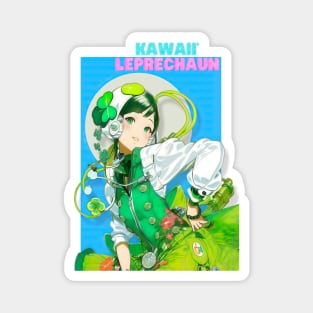 Kawaii Leprechaun Magnet