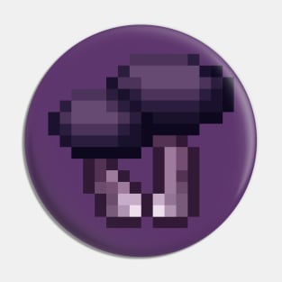 Purple Mushroom Pin