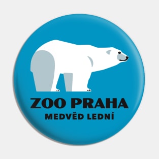 WHITE BEAR_ZOO PRAHA Pin