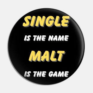 Single Malt Game Shirt Pin