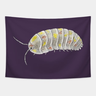 Armadillidium Vulgare "Magic Potion Orange Spot" Tapestry