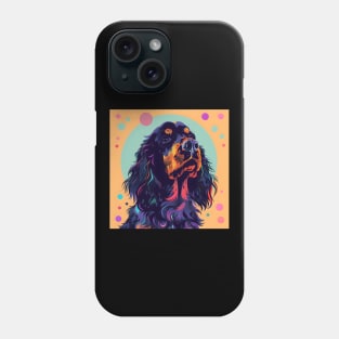 Gordon Setter in 80's Phone Case