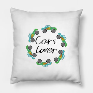 Cars lover Pillow