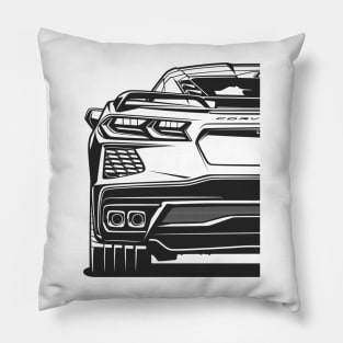 Corvette C8 Pillow