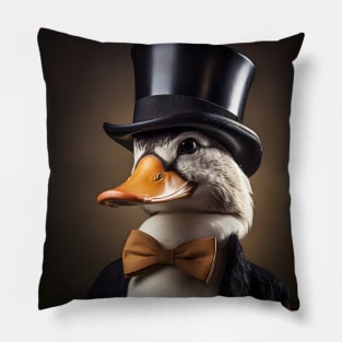 Dapper Duck Pillow