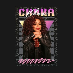 Chaka Khan Retro Aesthetic 70s Fan Art T-Shirt