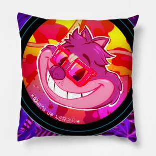 Cheshire Nerd Pillow