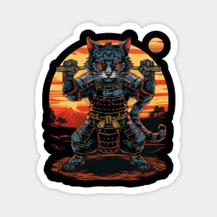 Cat Ninja Journeys Whiskered Mastery Magnet