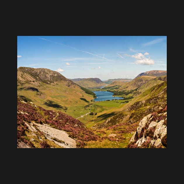 Warnscale Bottom and Buttermere by Reg-K-Atkinson