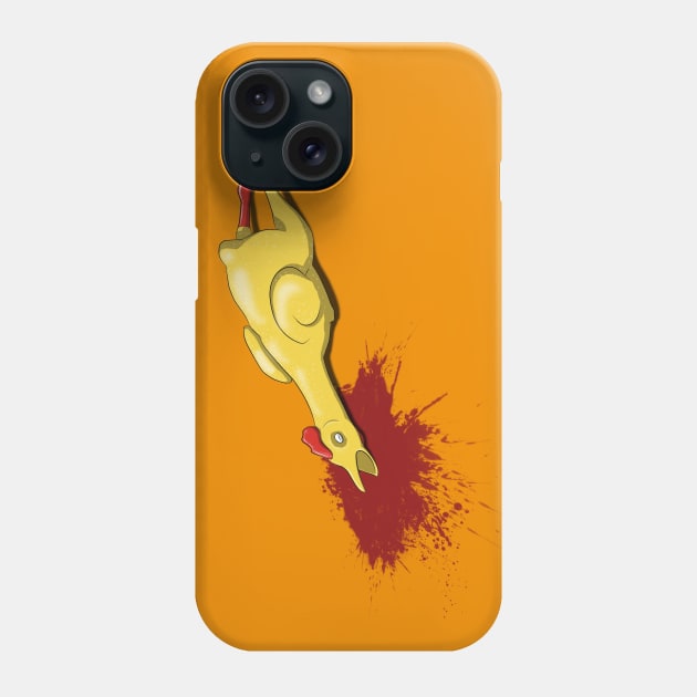 rubbery homicide Phone Case by bobgoodallart