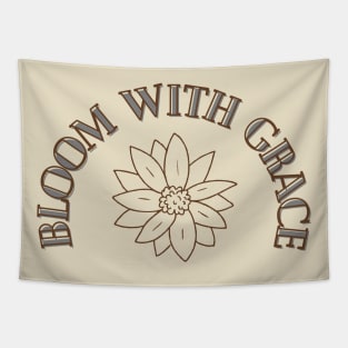 Bloom With Grace Tapestry