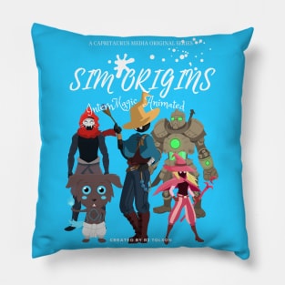 SIM Origins: InternMagic Animated T-Shirt Pillow