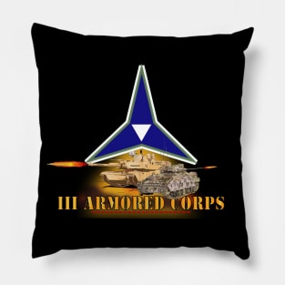 III Armored Corps - M1A1 - M2 Bradely Firing Pillow