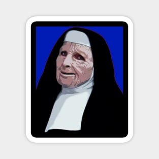 nun bank robber Magnet