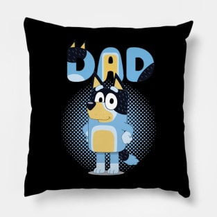 Blueys Dad Funny Pillow