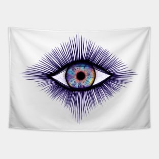 It is the eye that knows it all Tapestry