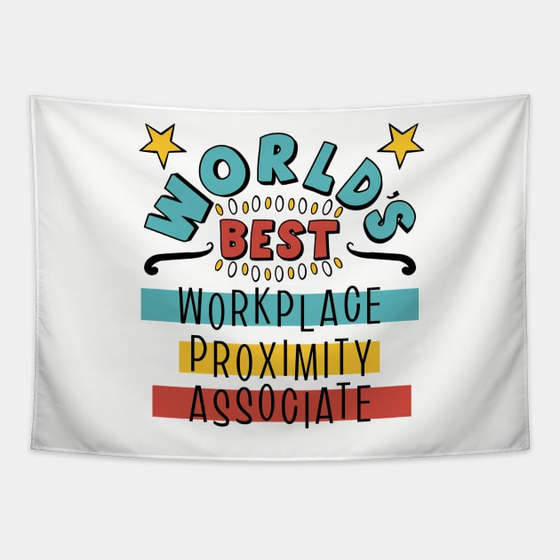 Worlds Best Workplace Proximity Associate Tapestry by MorvernDesigns