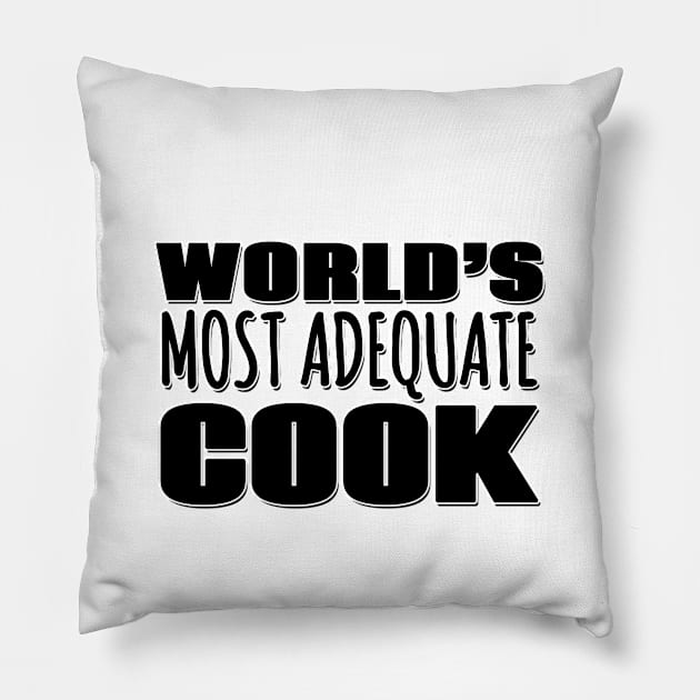 World's Most Adequate Cook Pillow by Mookle