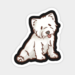 Westie Magnet