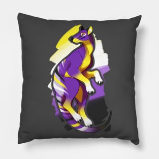 Nonbinary Thylacine Pillow