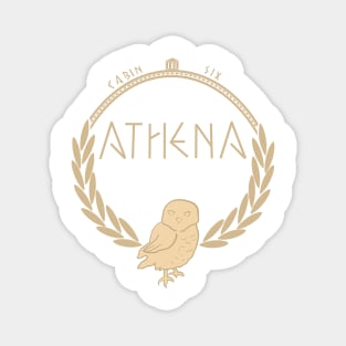 Cabin Six: Athena! Magnet