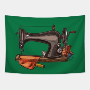 Sewing Machine Tapestry