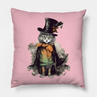 cute cat halloween costume Pillow