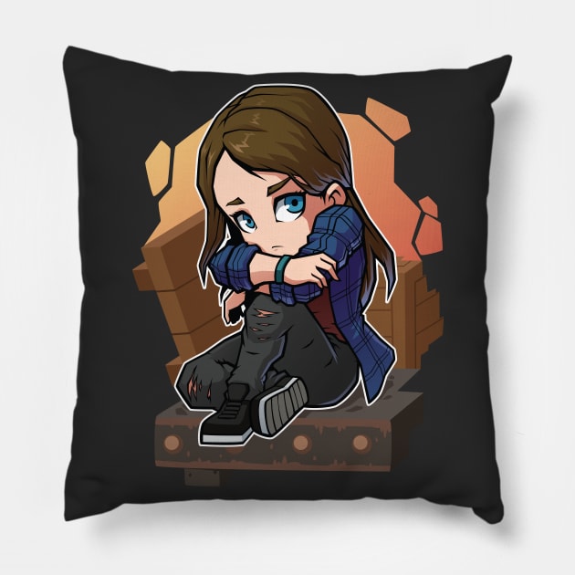 Rachel Amber Chibi Pillow by Xar623