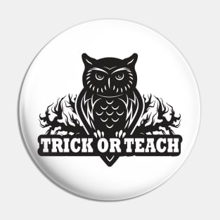 owl trick or teach Pin