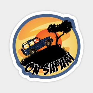 On Safari - Color - Discovery Magnet